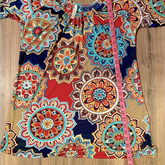 Beautiful hippie style top by cezanne! - Picture 5 of 8